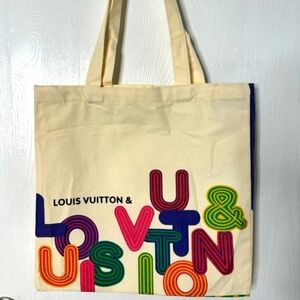 Louis Vuitton Multicolor Canvas Tote. New unused. Japan